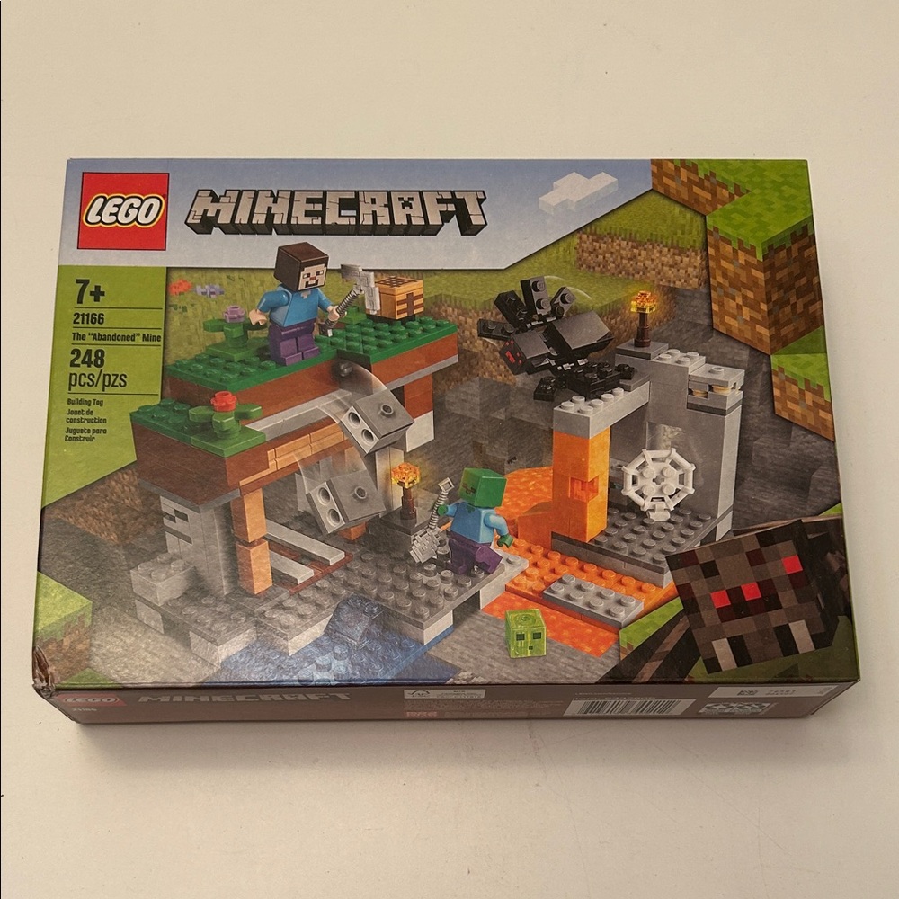 NEW NIB LEGO Minecraft 21166 The Abandoned Mine Adventure Set